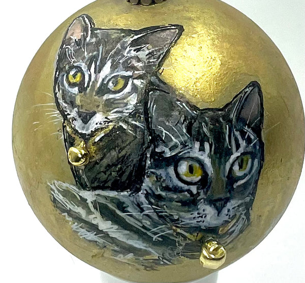 Hand Painted Pet and Home Portrait Ornament