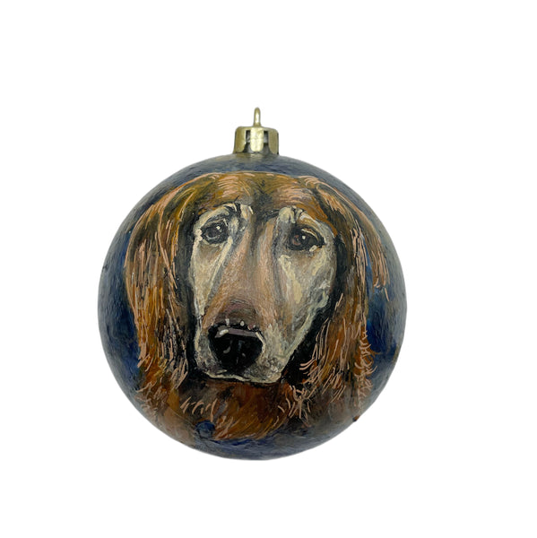 Hand Painted Pet and Home Portrait Ornament