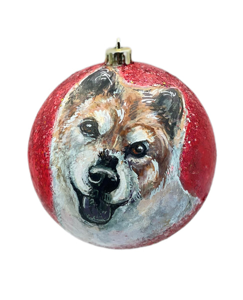 Hand Painted Pet and Home Portrait Ornament