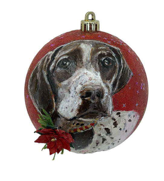 Hand Painted Pet and Home Portrait Ornament