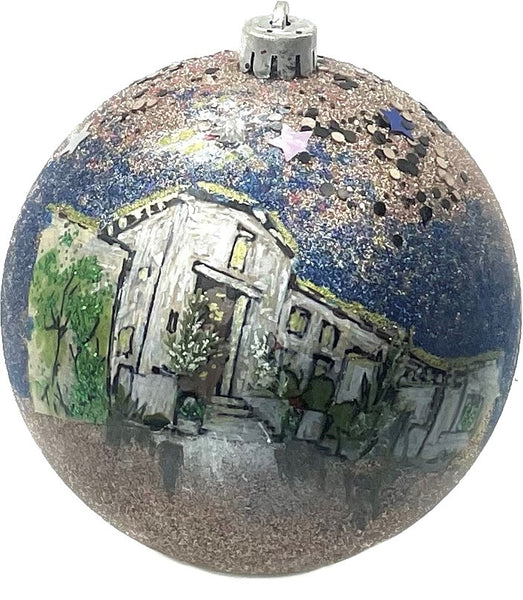 Hand Painted Pet and Home Portrait Ornament