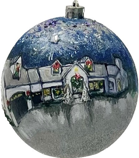 Hand Painted Pet and Home Portrait Ornament