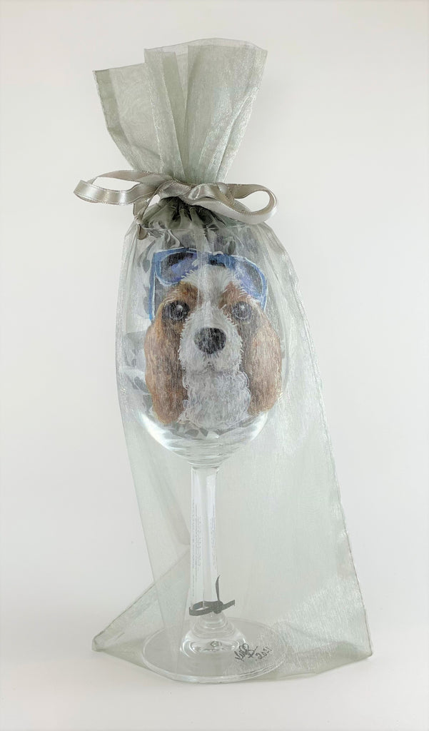 Pet Portrait Hand Painted Glass Ornament – Allie for the Soul
