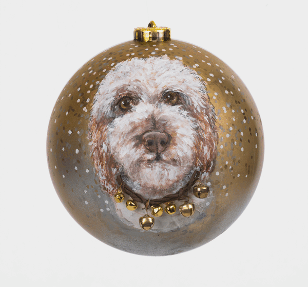 Hand Painted Pet and Home Portrait Ornament